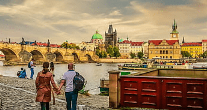 luna de miel en praga